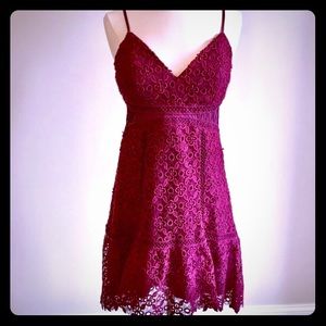 Guess dress L wine